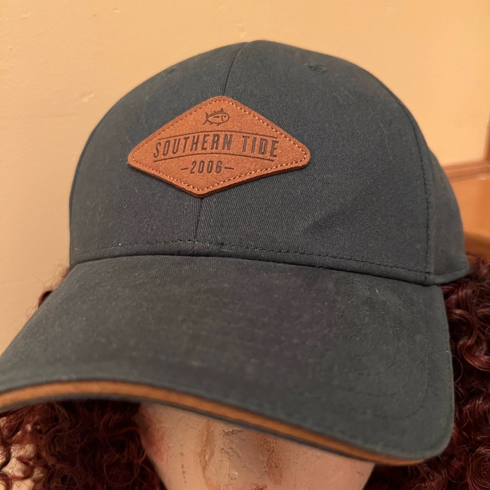 Southern Tide Forest Green Skipjack Trucker Hat Cap Adjustable Snapback  NWOT